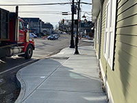 New Curb Main Street