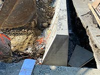 New Retaining Wall